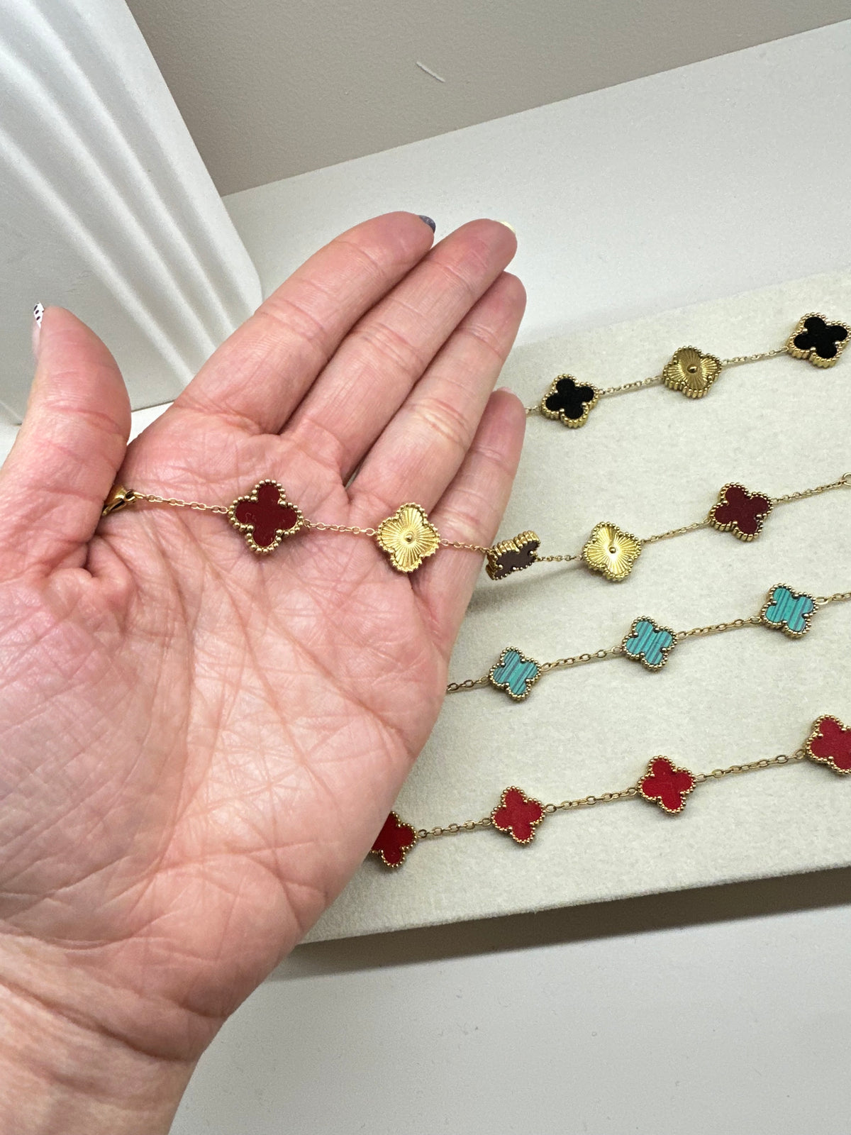 Pulseras trébol