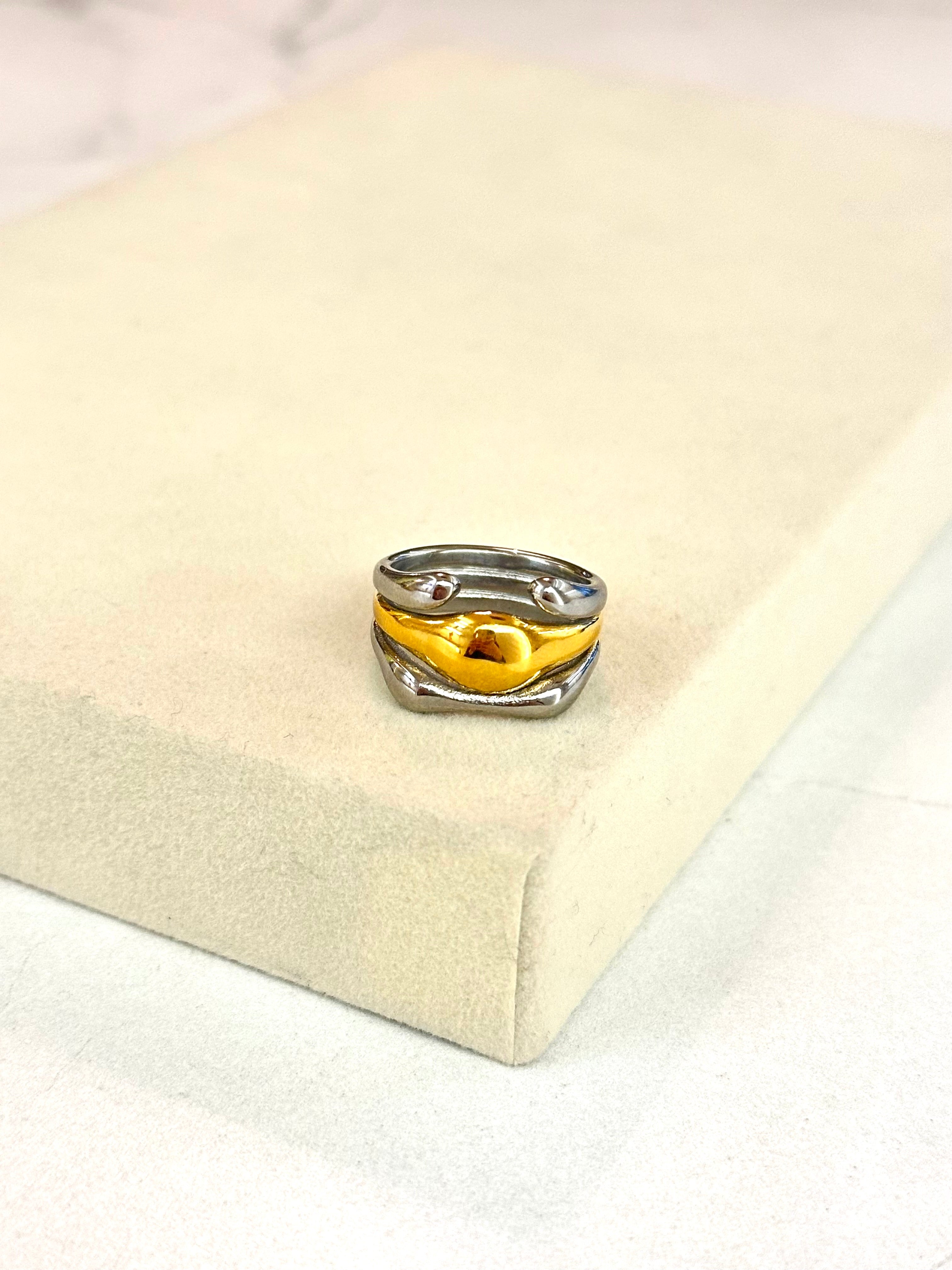 Anillo Bicolor Glori