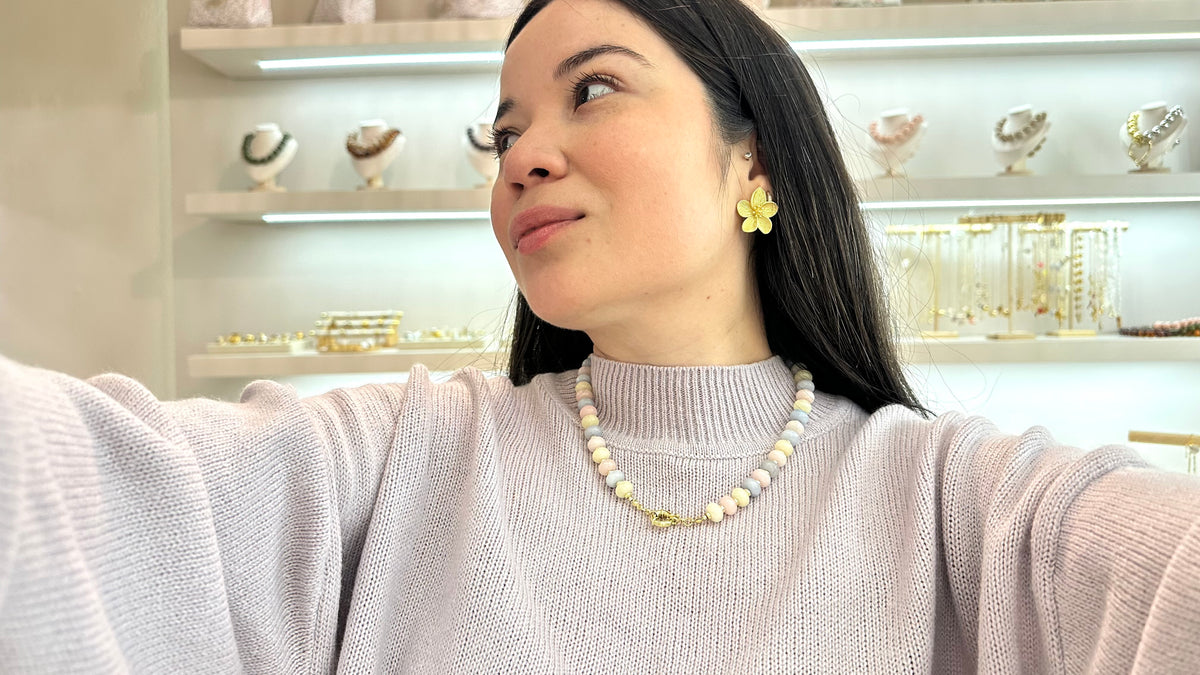 Collar Pastel Morganita