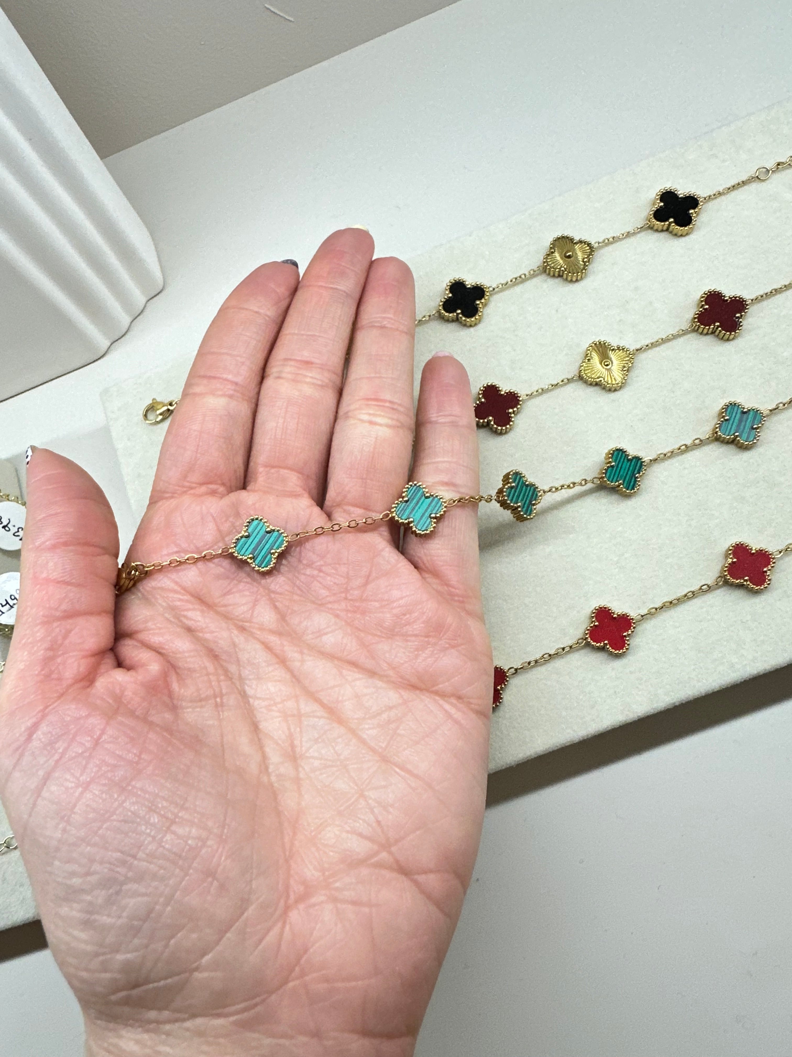 Pulseras trébol