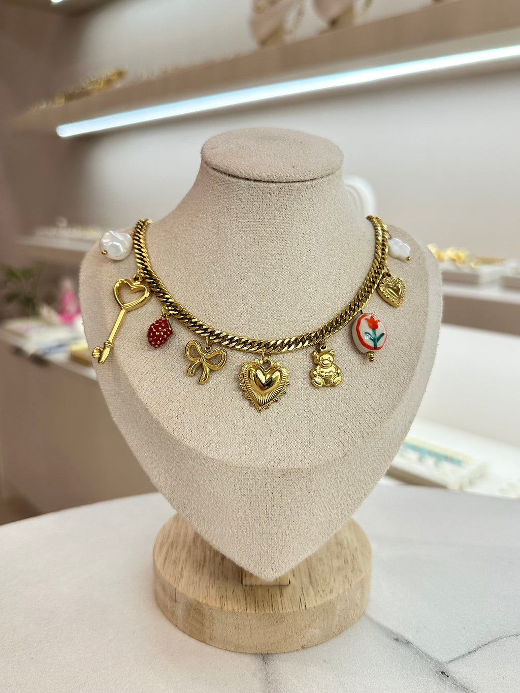 Collar Multi Charm