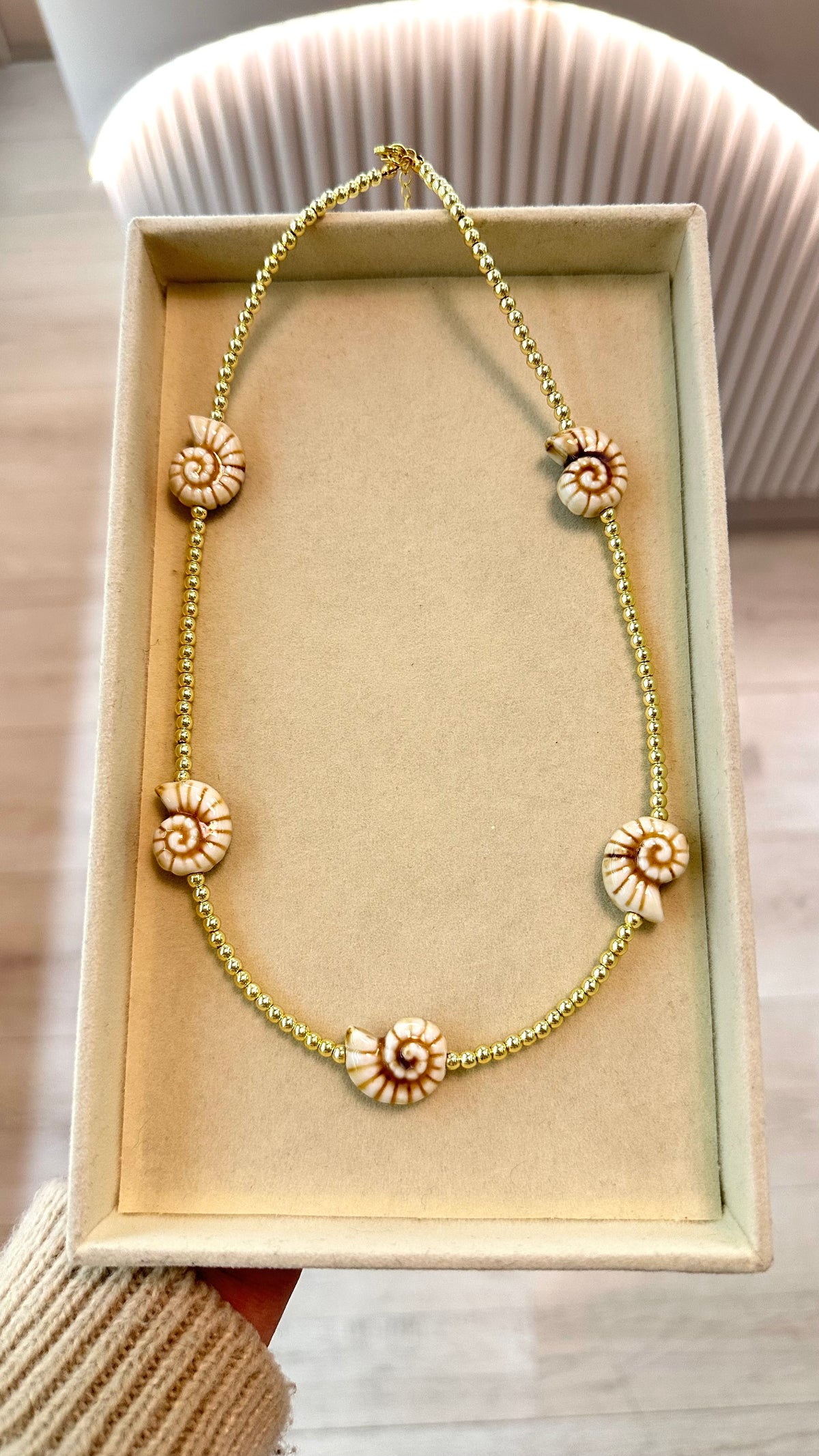 Collar Peces & Caracoles