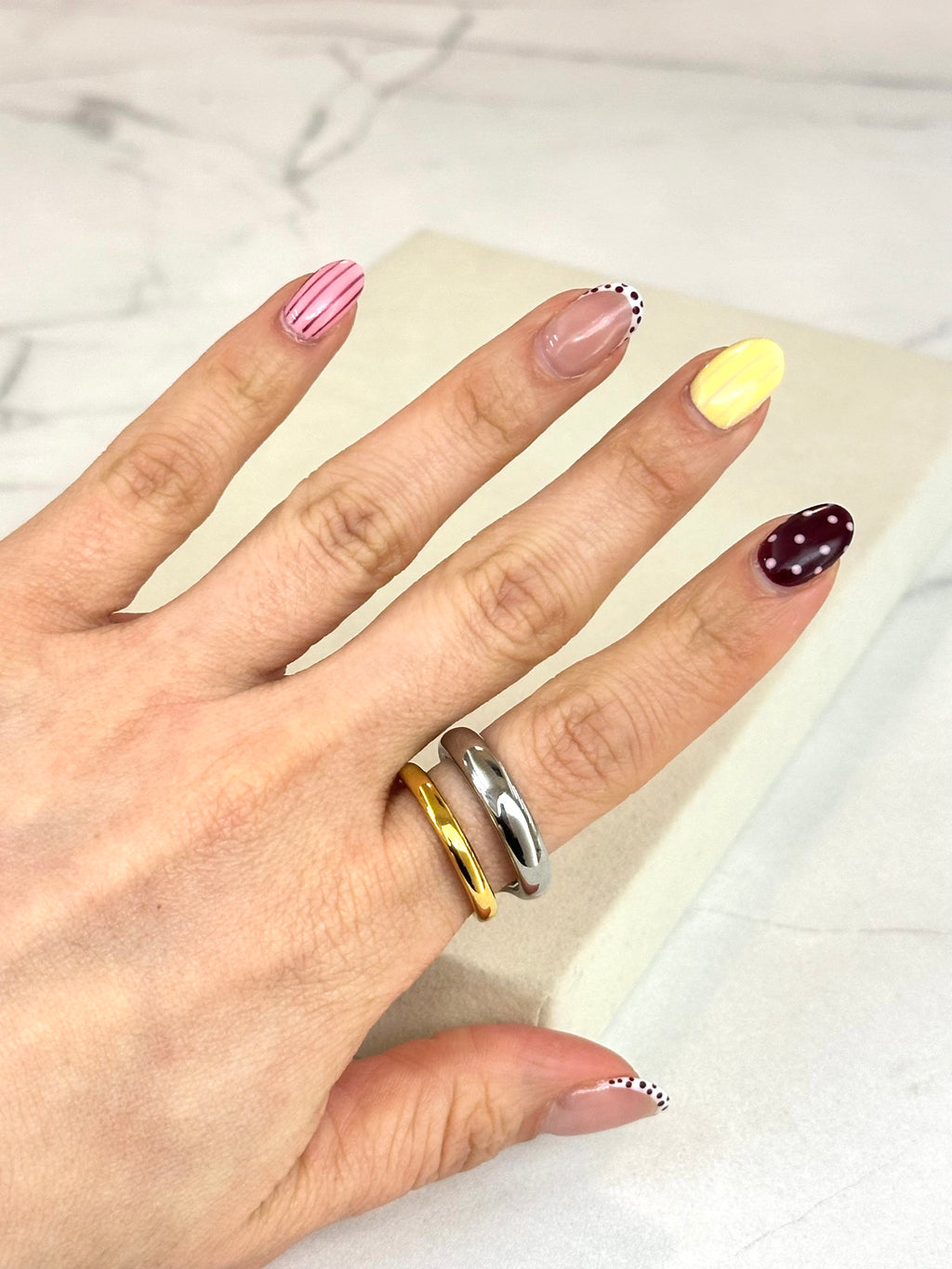 Anillo Bicolor Sicilia