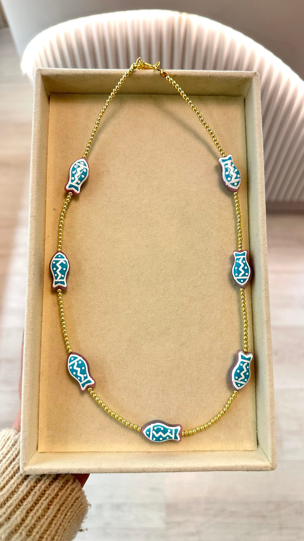 Collar Peces & Caracoles