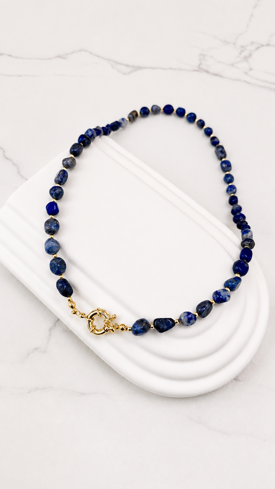 Collar lapislázuli