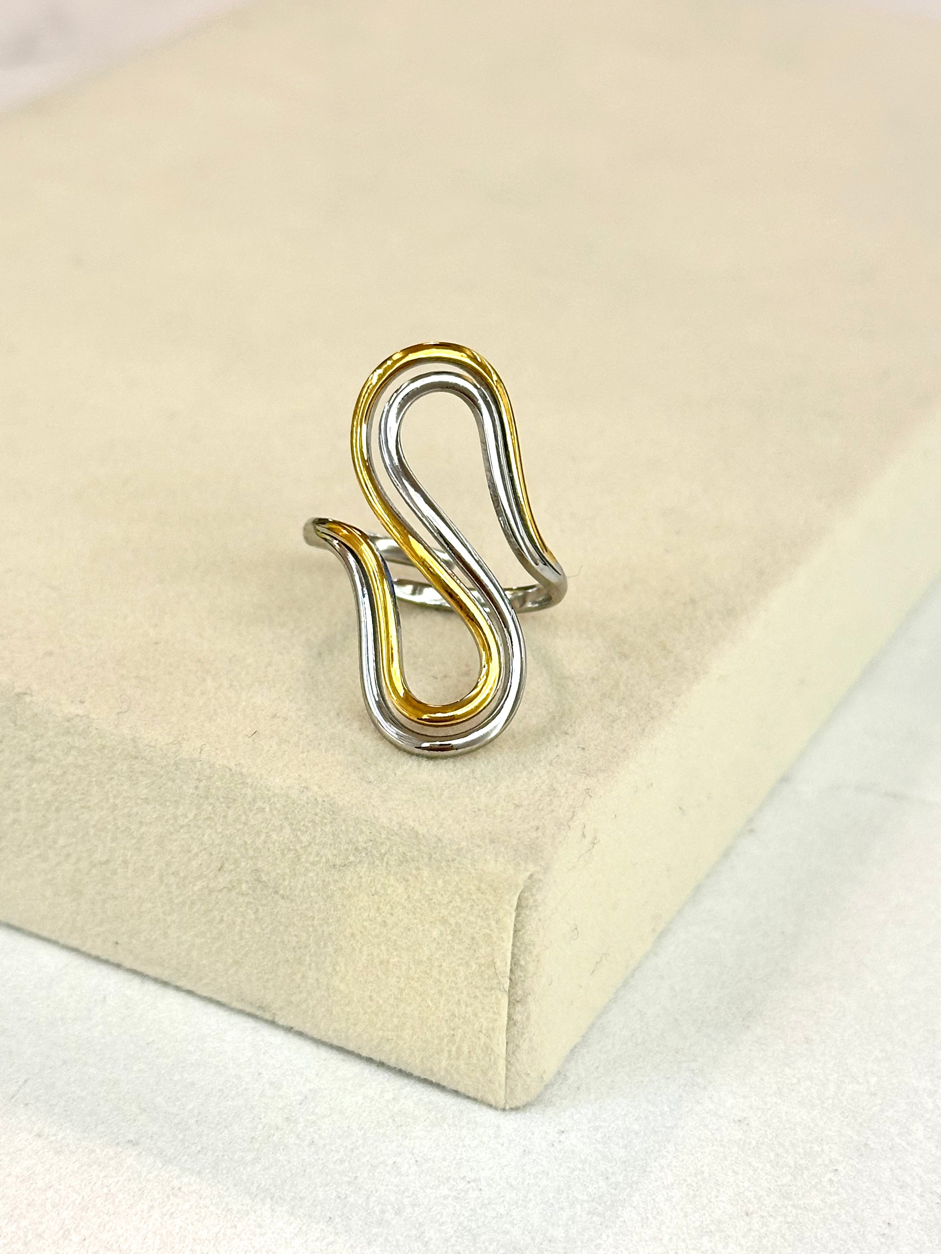 Anillo Bicolor Sahara