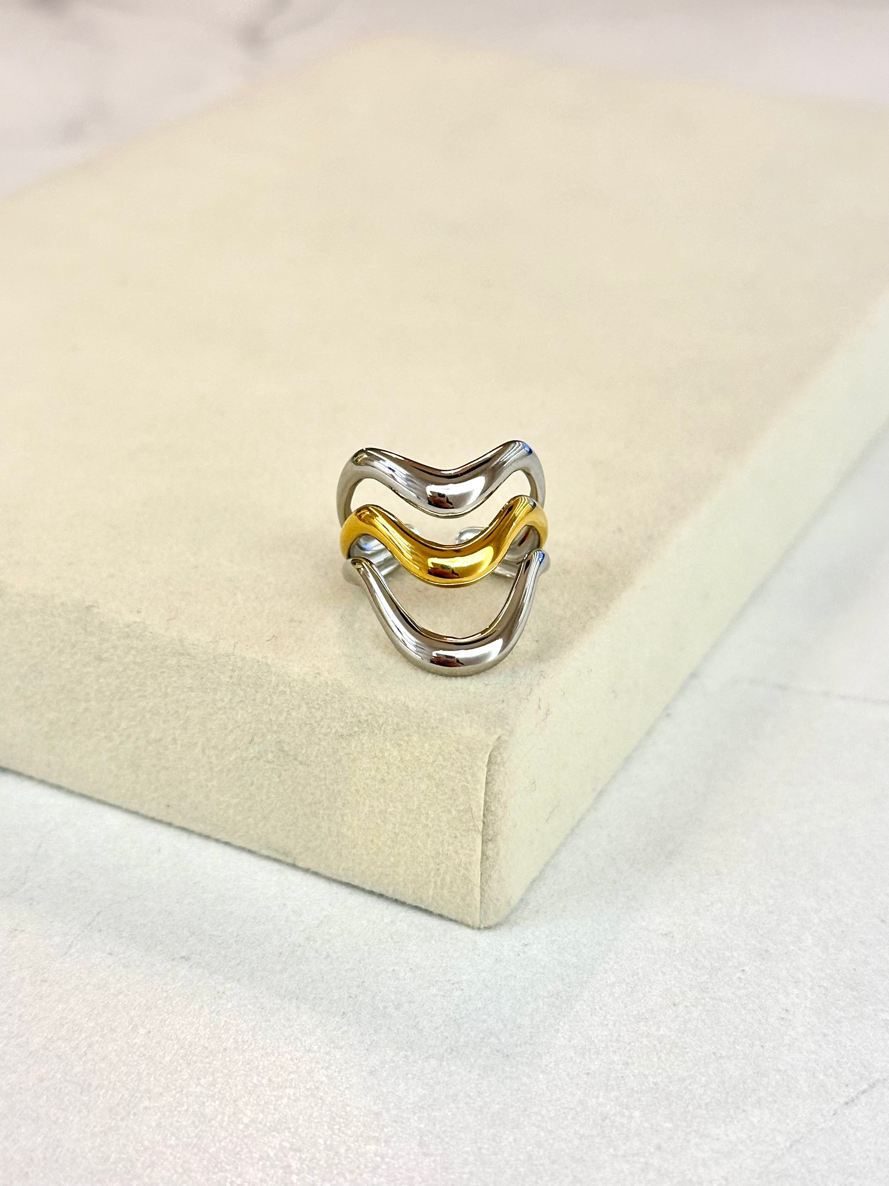 Anillo Bicolor Samoa