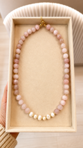 Collar Perla Rosé
