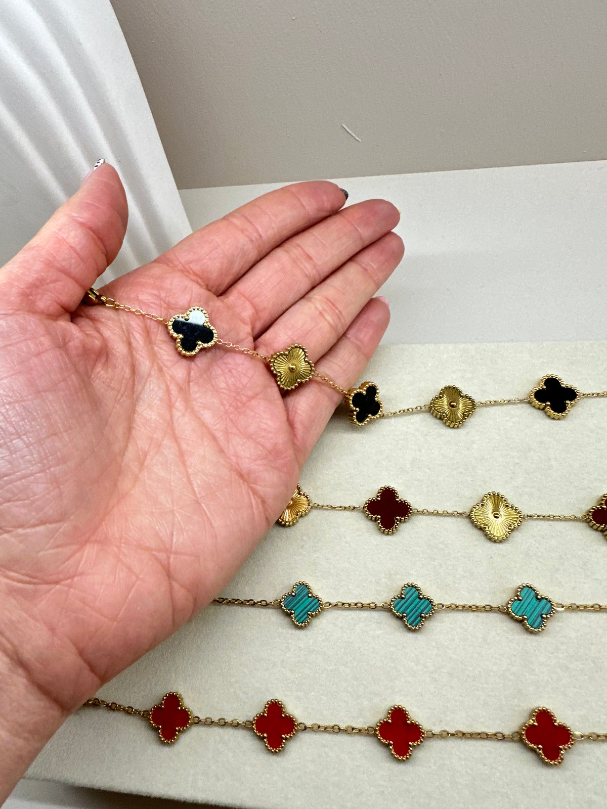 Pulseras trébol
