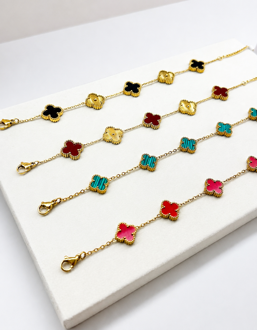 Pulseras trébol