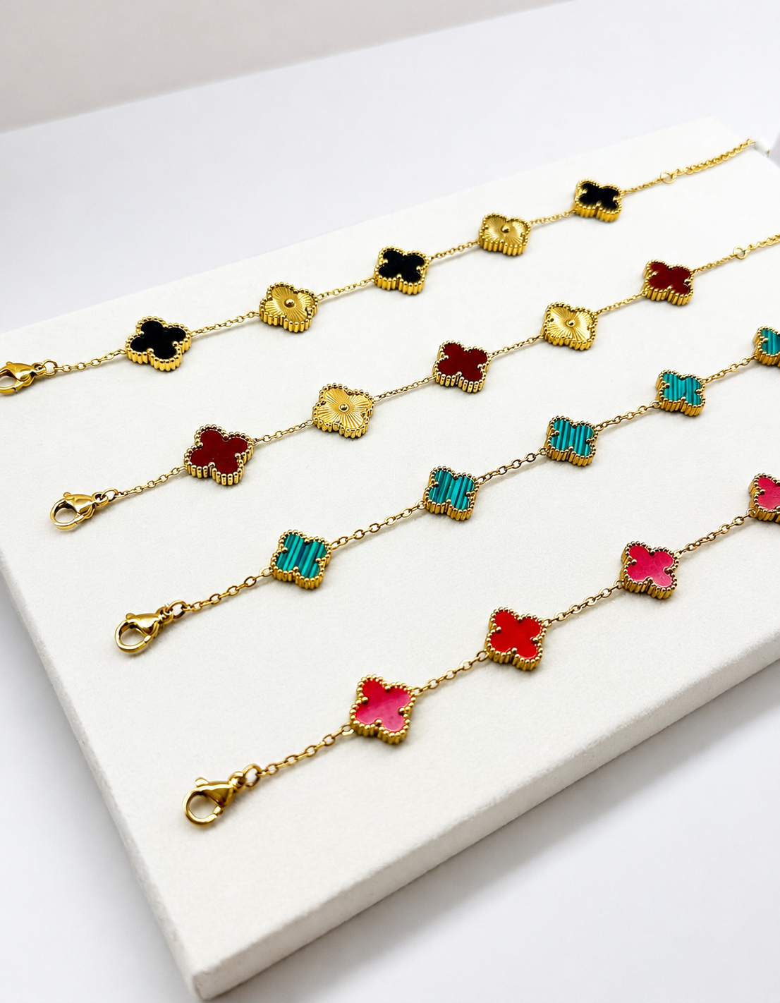 Pulseras trébol