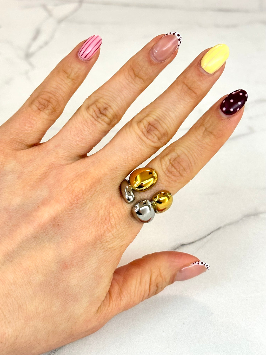 Anillo Bicolor Curazao