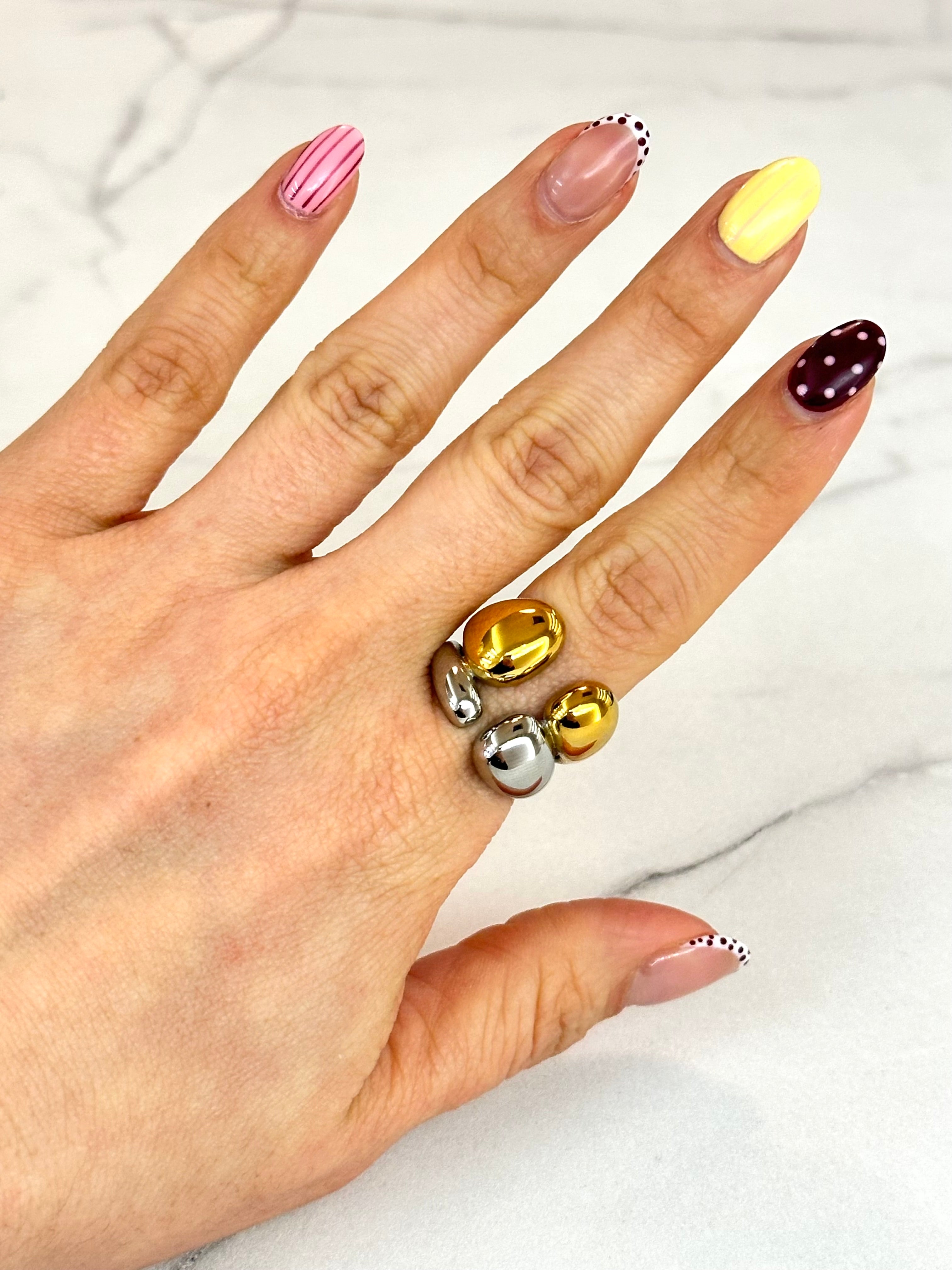 Anillo Bicolor Curazao