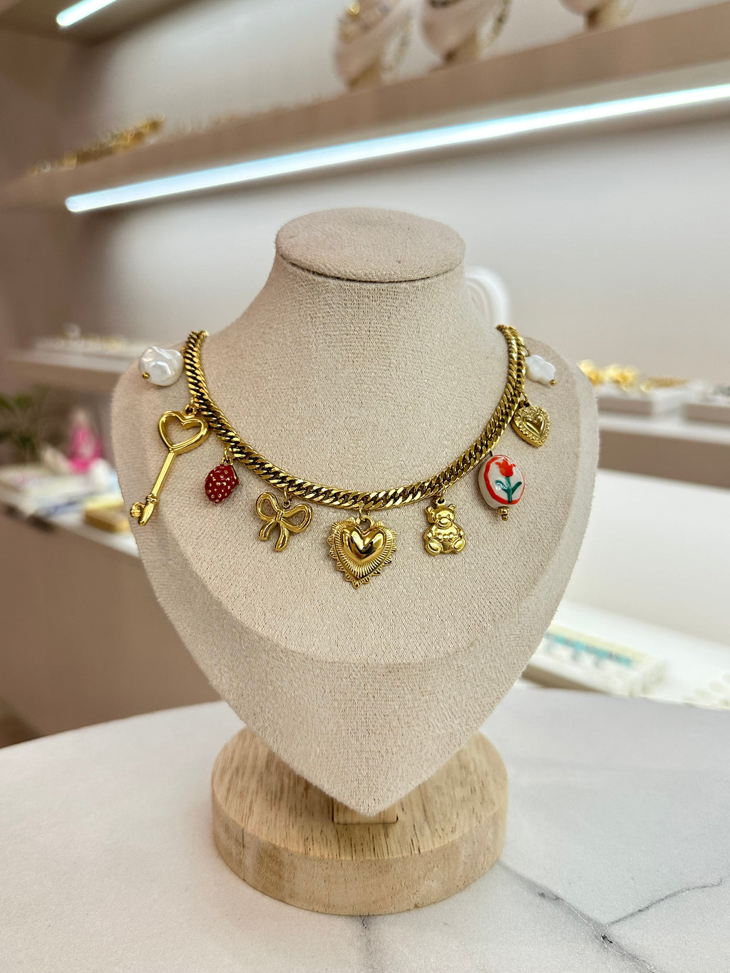 Collar Multi Charm