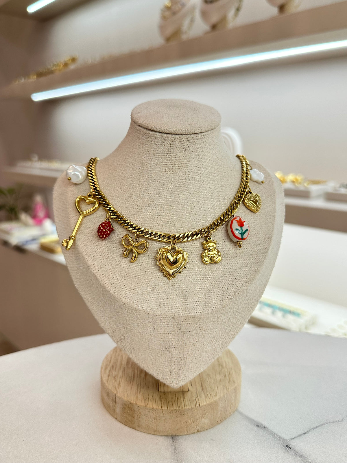 Collar Multi Charm