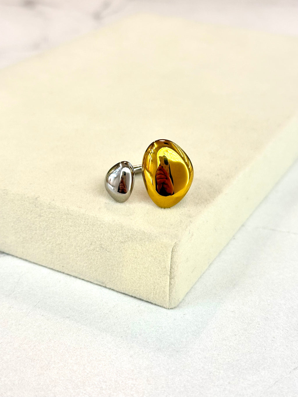 Anillo Bicolor Creta