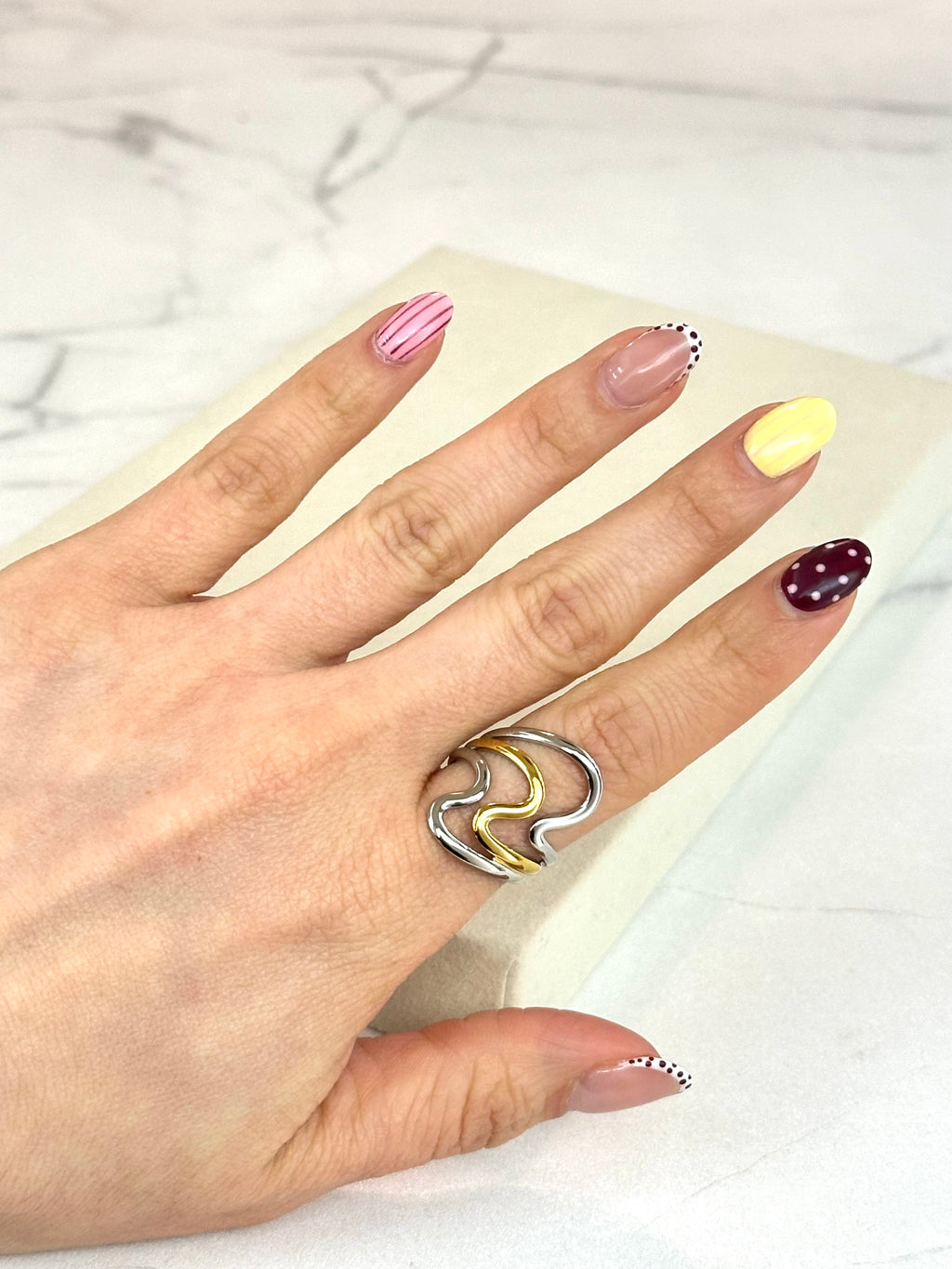 Anillo Bicolor Bali